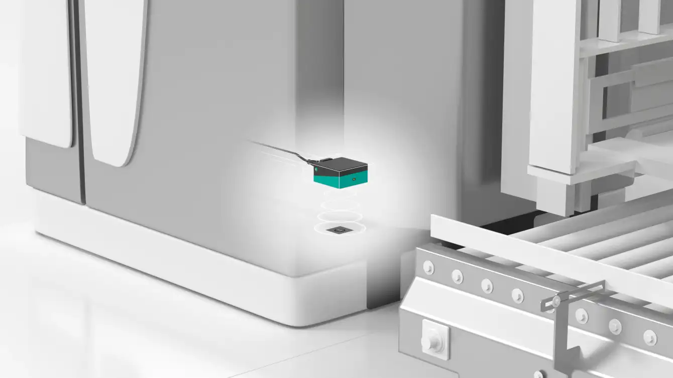 The R2000 2-D LiDAR sensor enables contour navigation with 360° The R2000 2-D LiDAR sensor enables contour navigation with 360°