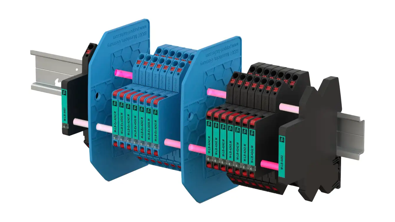 surge protection system M-LB-4000, PowerRail assembly, Pepperl+Fuchs surge protection system M-LB-4000, PowerRail assembly, Pepperl+Fuchs