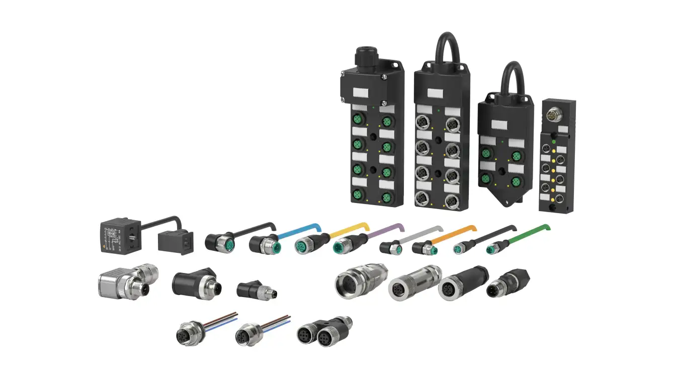 Pepperl+Fuchs offers a specially adapted connectivity portfolio for robotic applications Pepperl+Fuchs offers a specially adapted connectivity portfolio for robotic applications