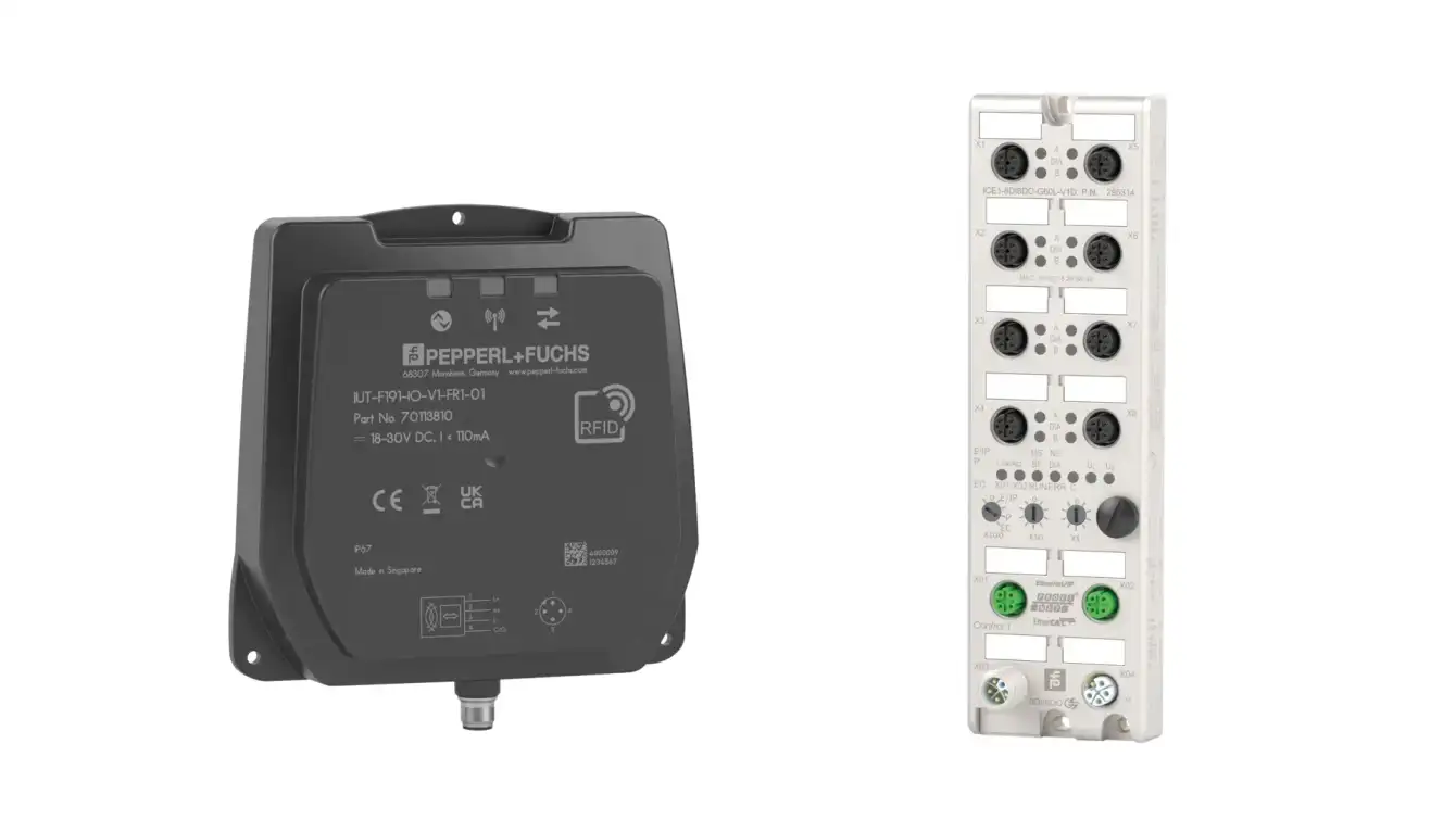 IO-Link RFID read/write device F191 and IO-Link master IO-Link RFID read/write device F191 and IO-Link master