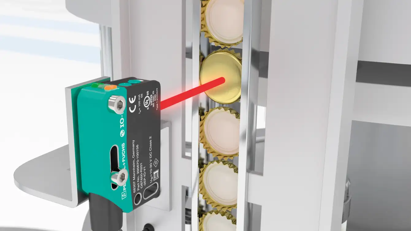 The R201 stands for reliability of processes thanks to its triangulation measurement with Multi Pixel Technology