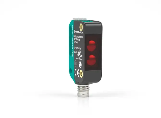 R100 photoelectric triangulation sensor with background suppression (BGS) R100 photoelectric triangulation sensor with background suppression (BGS)