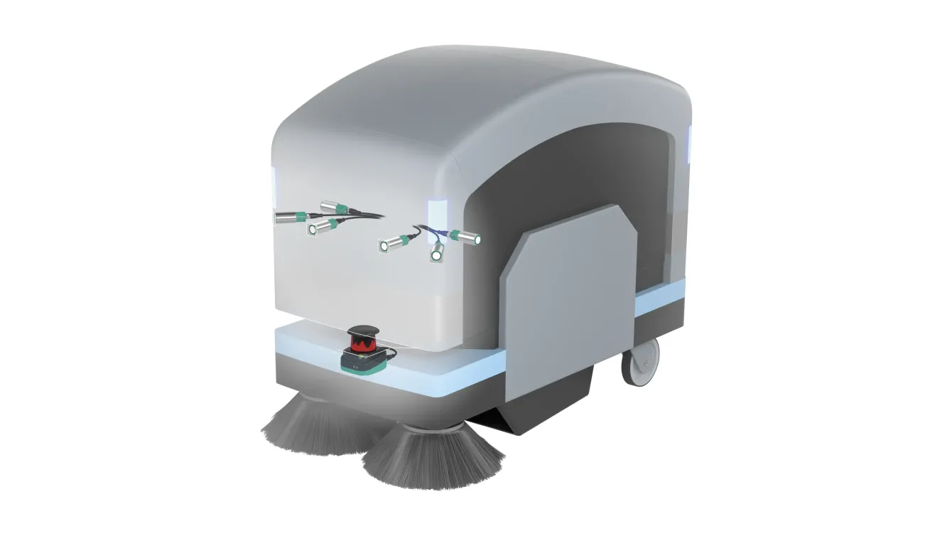 30GM series for rugged collision protection for cleaning robots 30GM series for rugged collision protection for cleaning robots