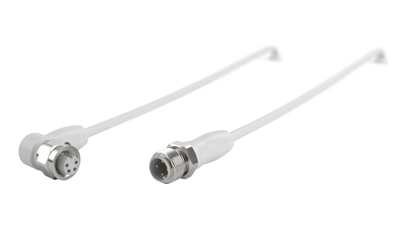M8 and M12 connectors from Pepperl+Fuchs are specially designed to the needs of food production M8 and M12 connectors from Pepperl+Fuchs are specially designed to the needs of food production
