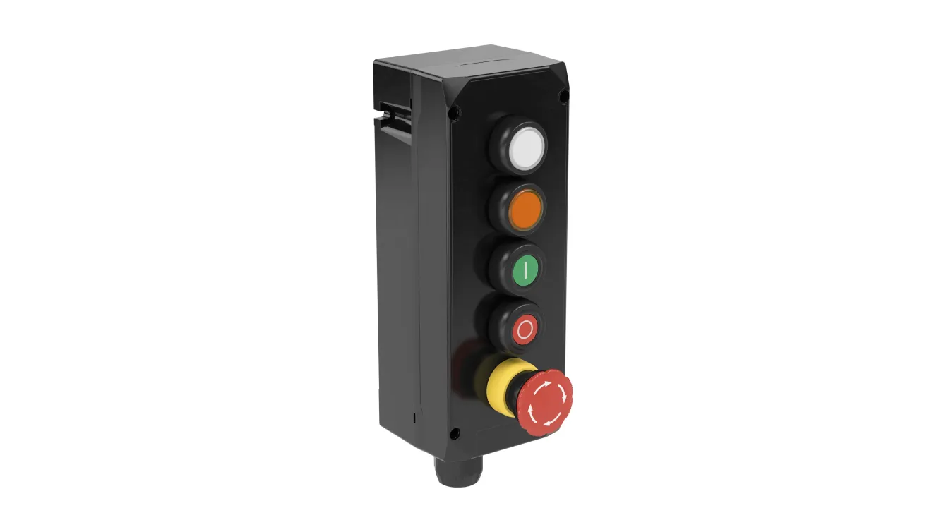 LRP control unit with five operating elements LRP control unit with five operating elements