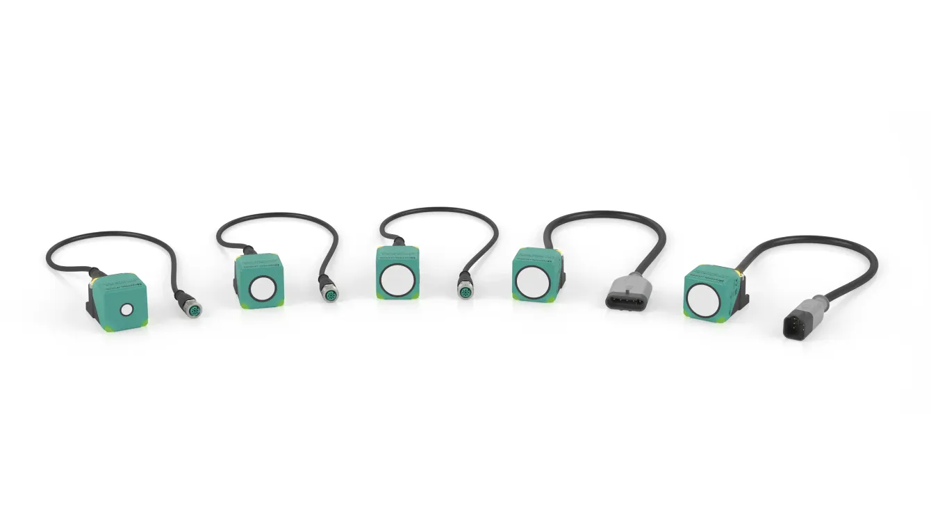Ultrasonic sensors with different connector types Ultrasonic sensors with different connector types