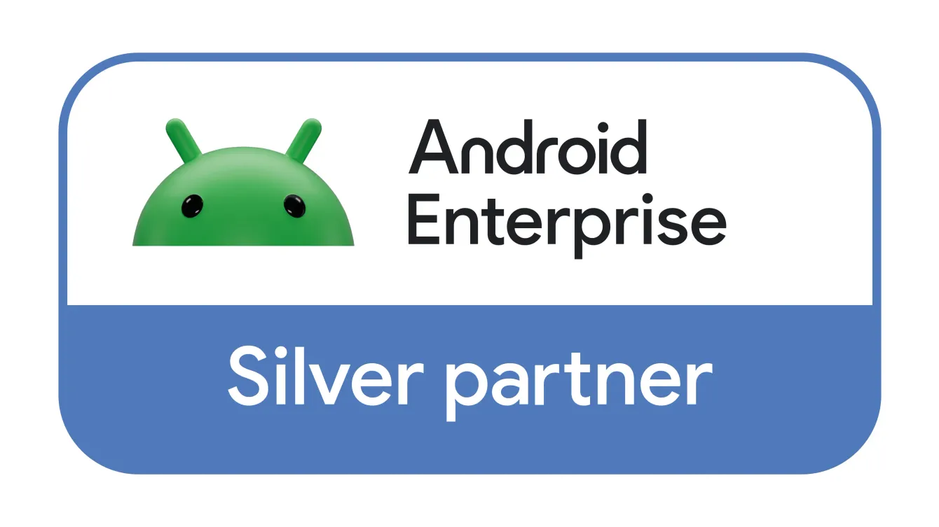 Android Enterprise Silver Partner Logo Android Enterprise Silver Partner Logo