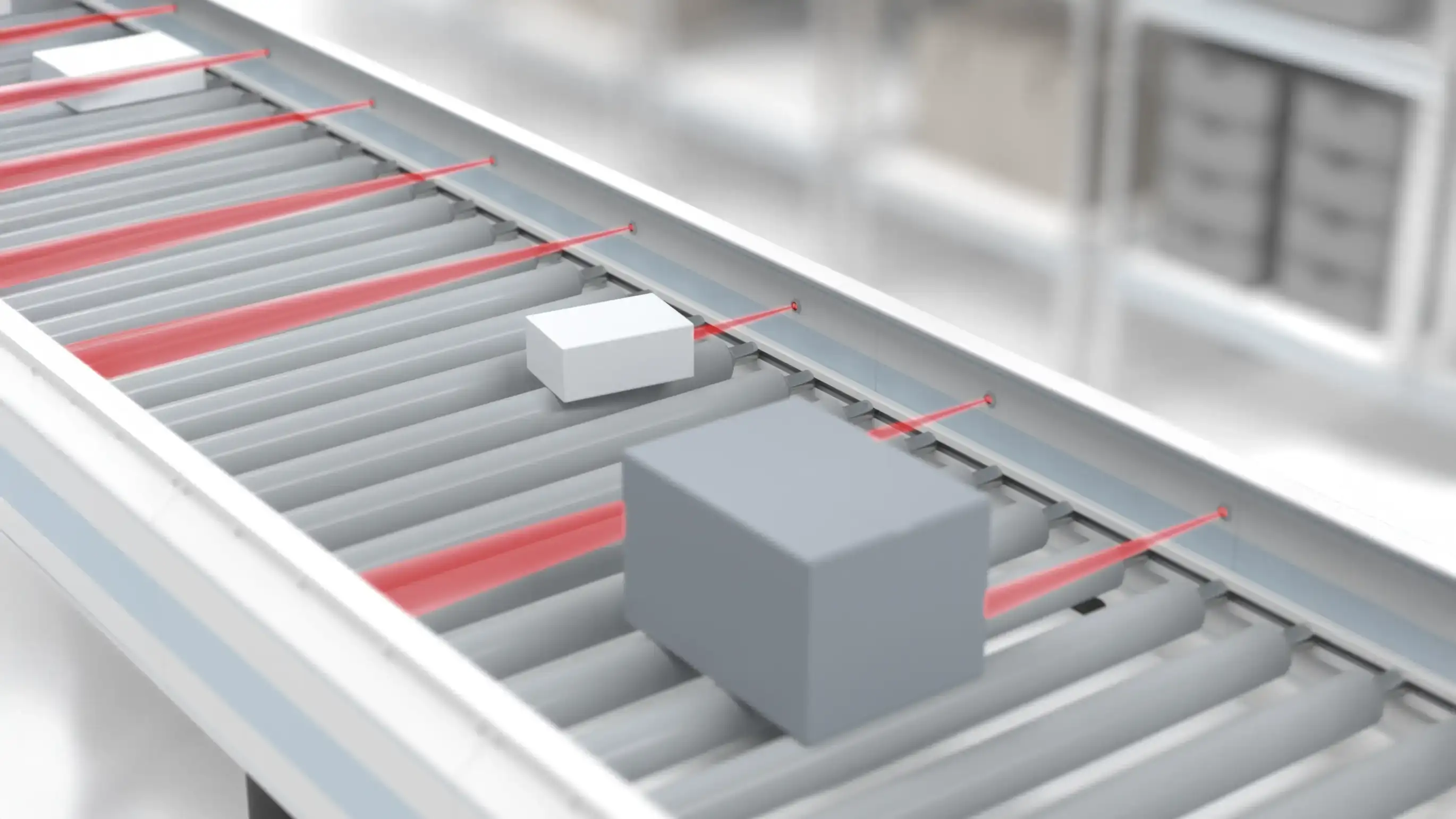 photoelectric M18 series from Pepperl+Fuchs are space-saving and can easily be integrated into roller conveyor applications photoelectric M18 series from Pepperl+Fuchs are space-saving and can easily be integrated into roller conveyor applications