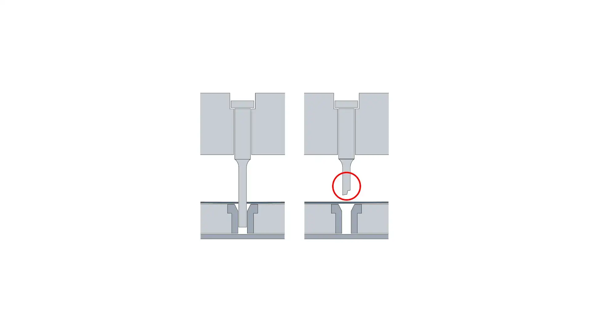 Fig. 1: industrial vision, vos ident sensor, broken punch detection, figure Fig. 1: industrial vision, vos ident sensor, broken punch detection, figure