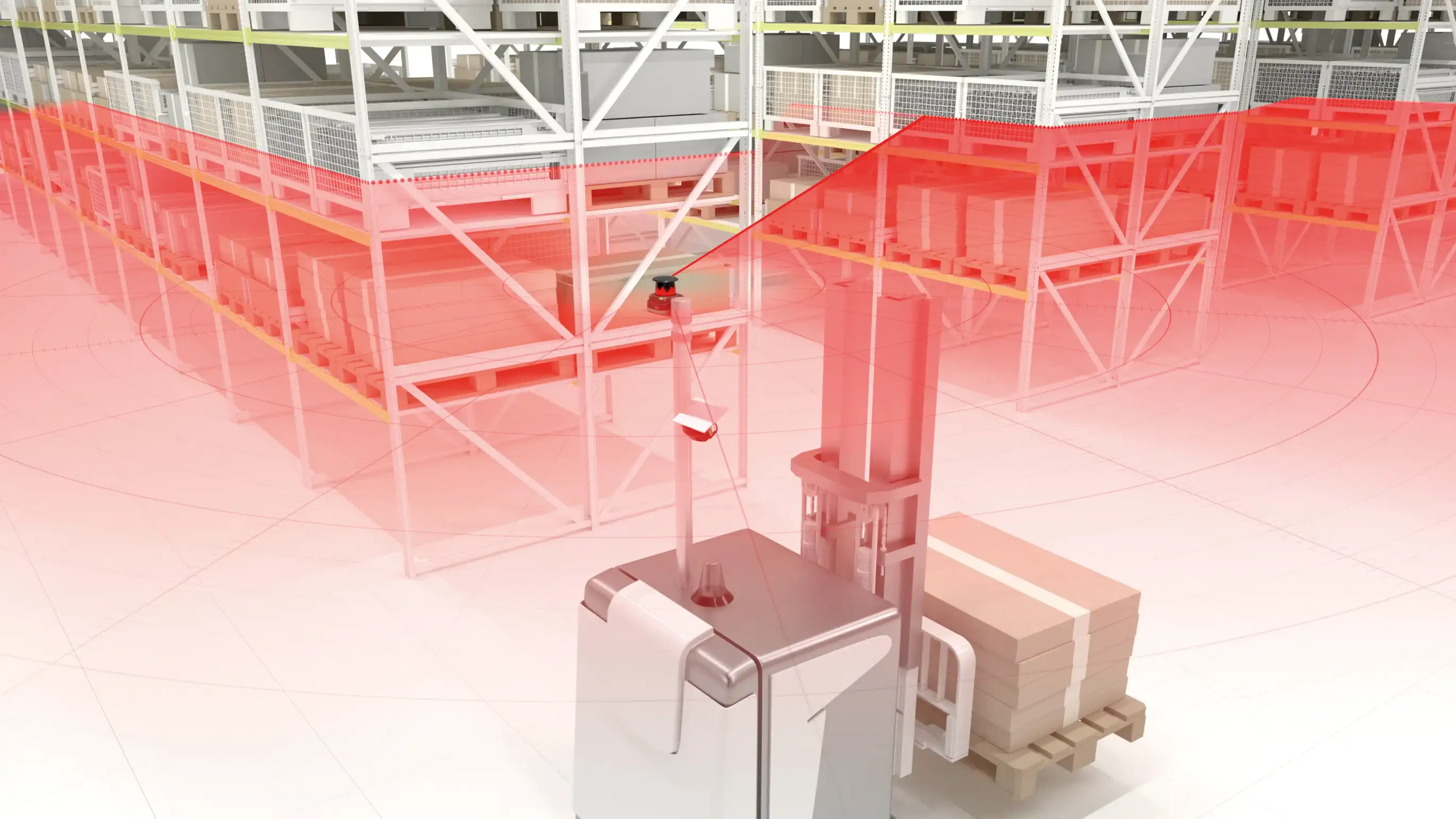 R2000 2-D laser scanner ensures precise orientation for automated guided vehicles AGVs R2000 2-D laser scanner ensures precise orientation for automated guided vehicles AGVs