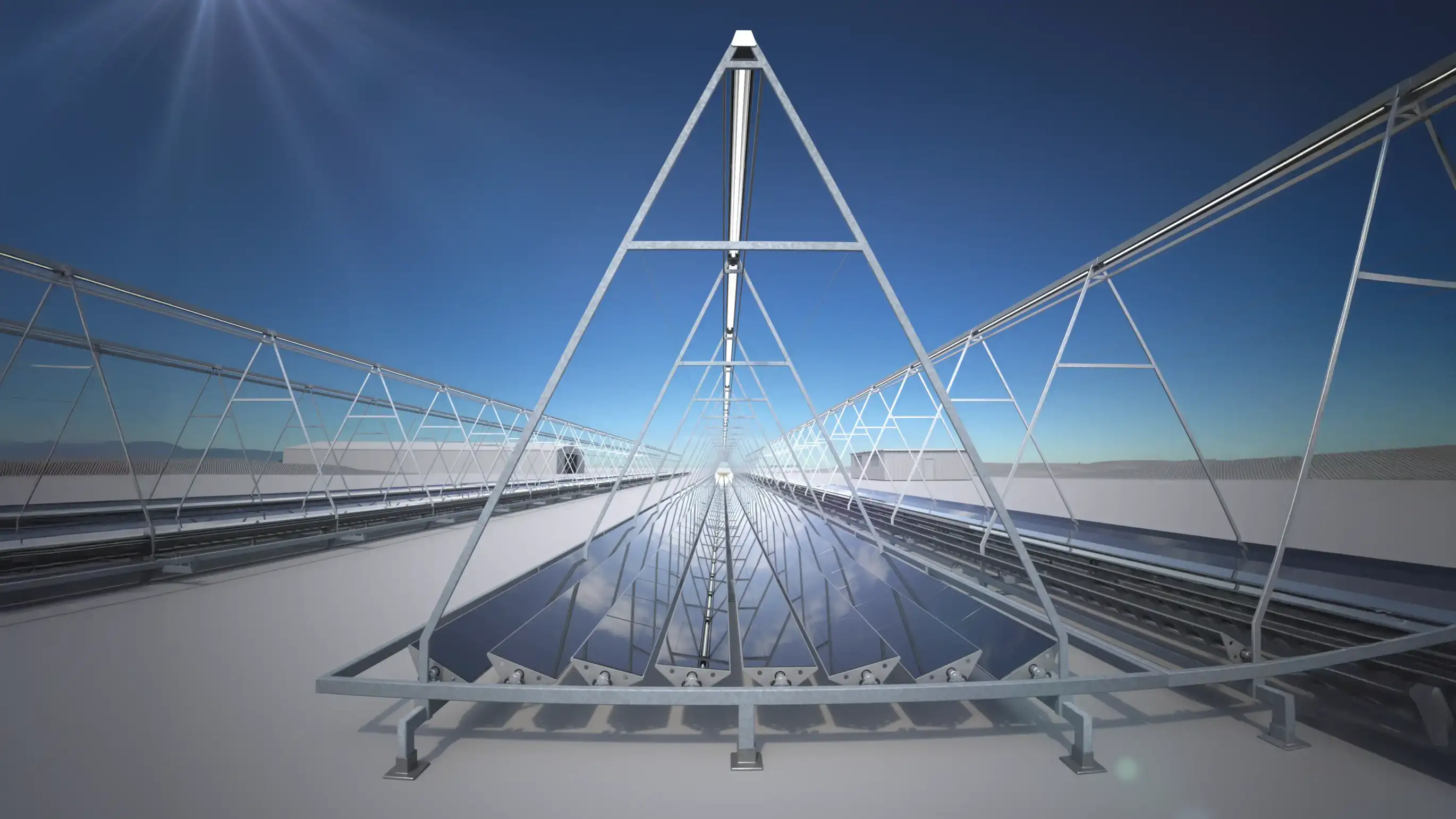 concentrated solar power plant, application of inclination sensors F99 from Pepperl+Fuchs concentrated solar power plant, application of inclination sensors F99 from Pepperl+Fuchs