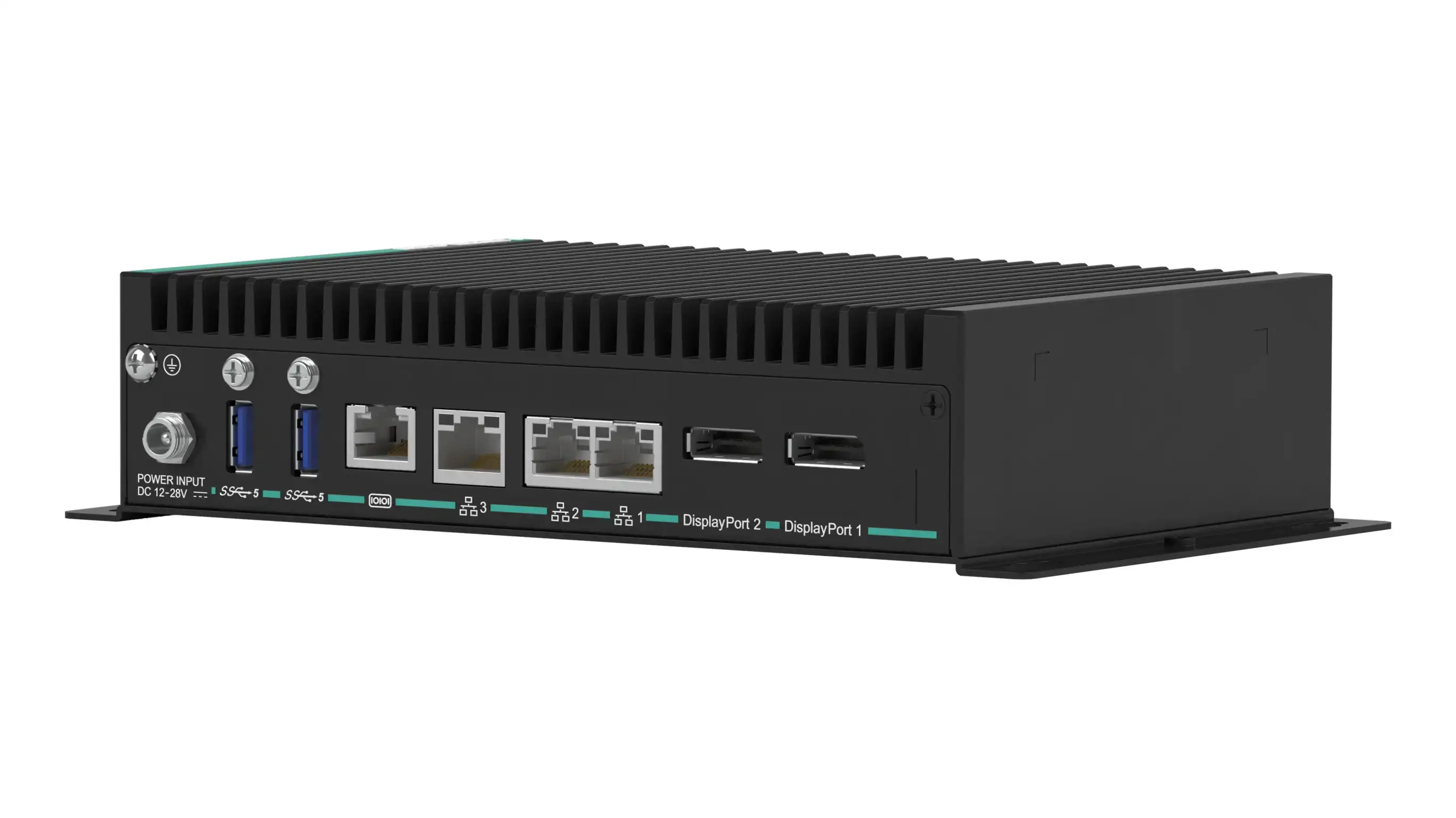 BTC22 box thin client back view BTC22 box thin client back view