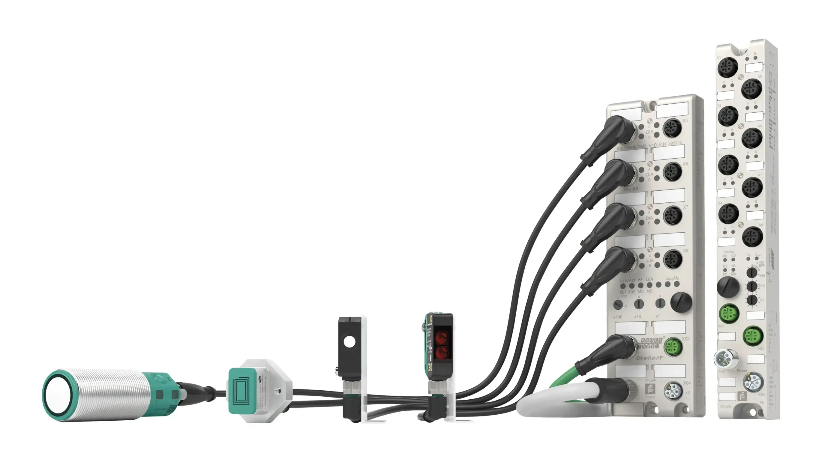 Ethernet IO Modules with IO-Link Master