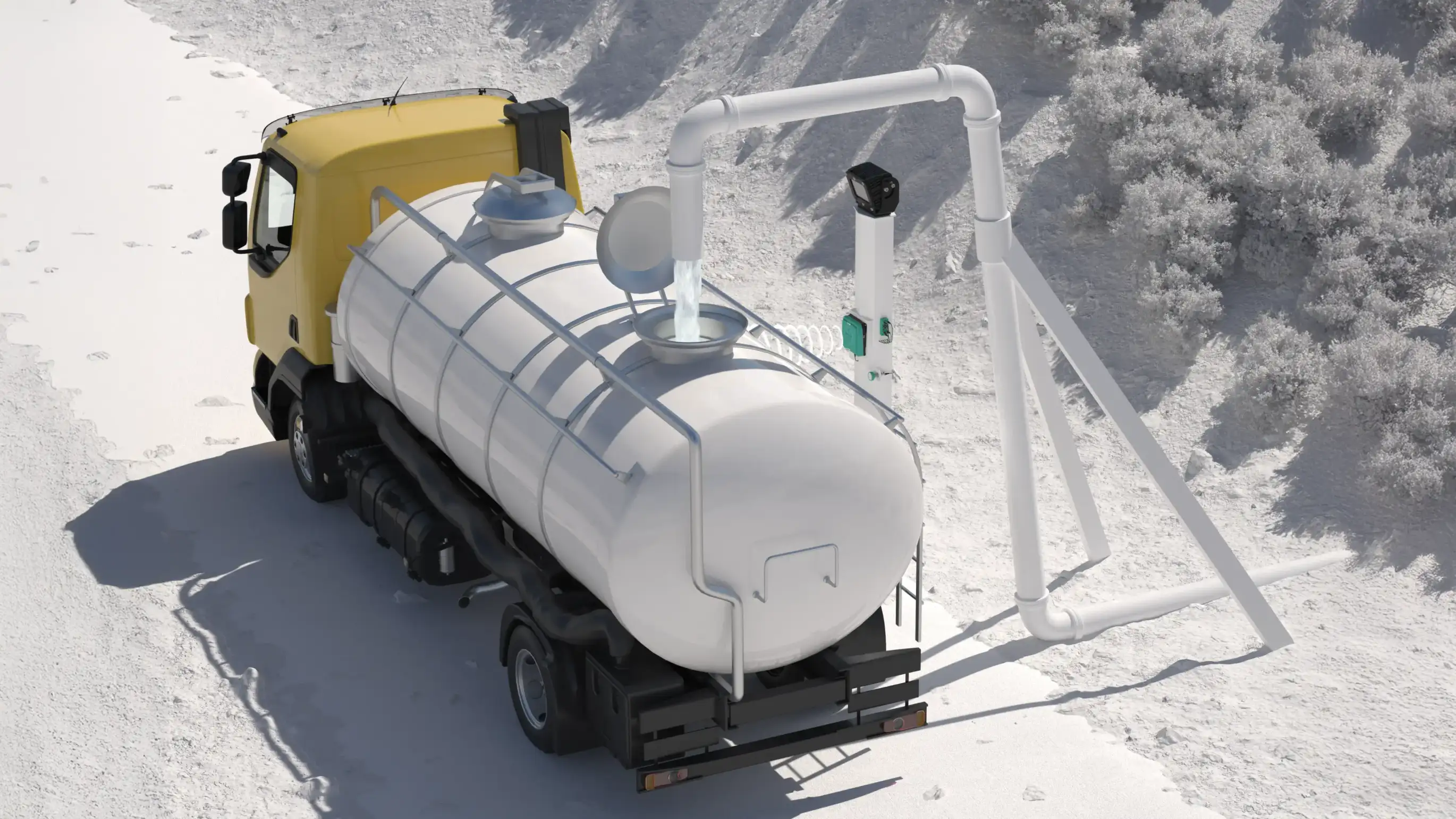 RFID System for Exact Filling of Reservoir Trucks RFID System for Exact Filling of Reservoir Trucks