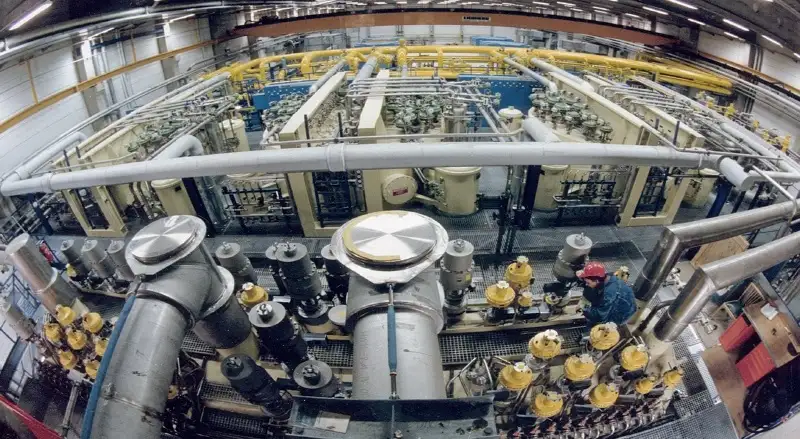 The refrigeration system at DESY in Hamburg The refrigeration system at DESY in Hamburg