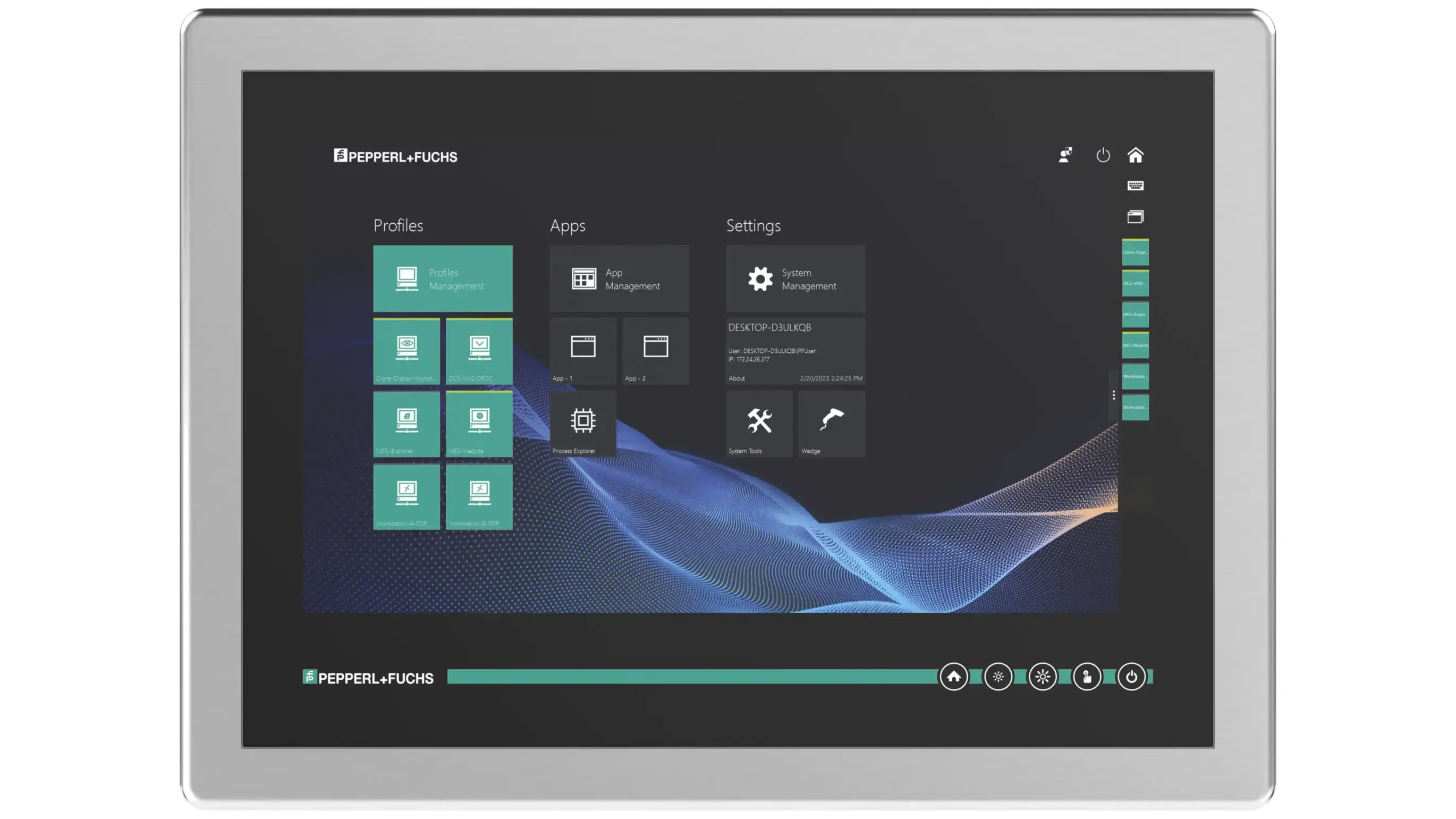Innovative HMI firmware: VisuNet RM Shell 6 with VisuNet Control Center add-on software allows efficient management of thin clients Innovative HMI firmware: VisuNet RM Shell 6 with VisuNet Control Center add-on software allows efficient management of thin clients
