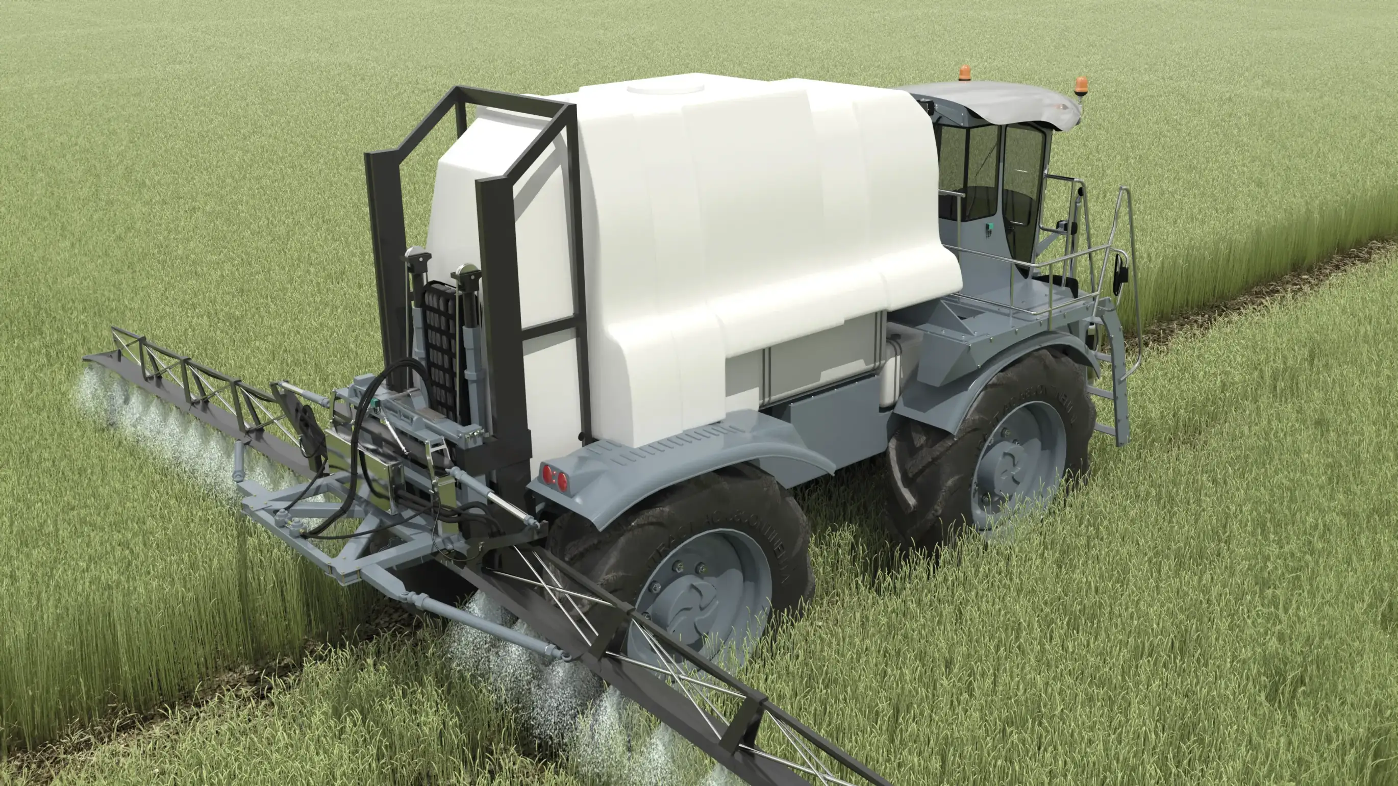 Optimal Distance between Ground and Spray Nozzle