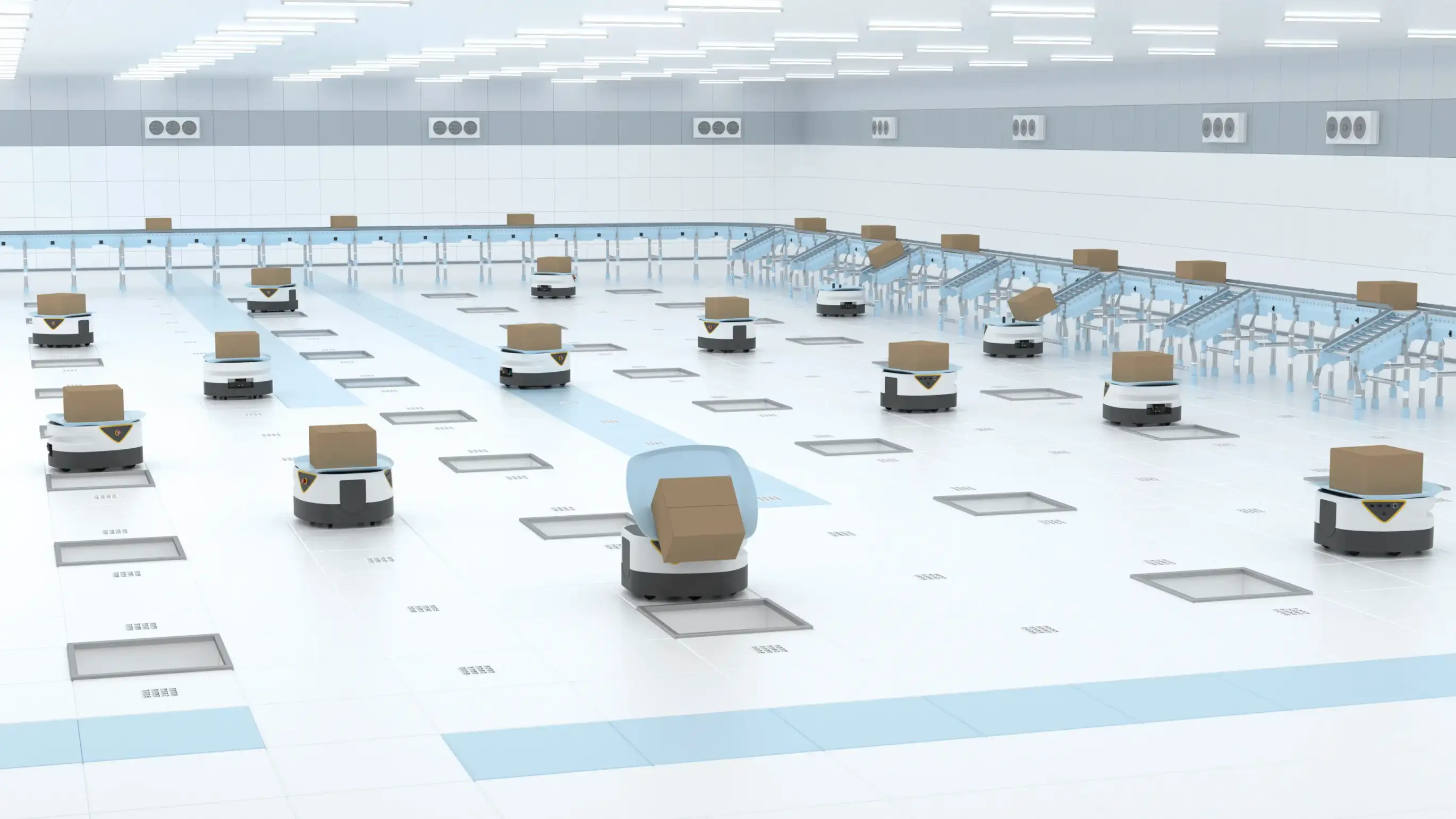 Real-Time Positioning Enables Quick Auto-Guided Transport Systems