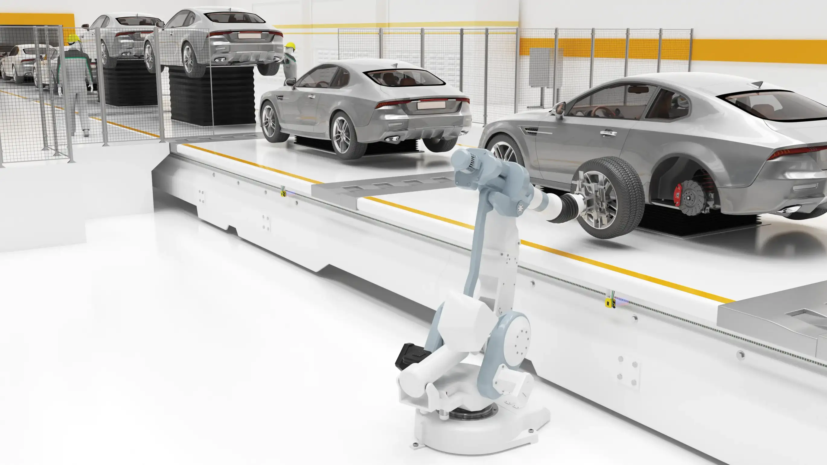 Inductive Safety Sensors Reliably Detect Scissor Lift Position Inductive Safety Sensors Reliably Detect Scissor Lift Position