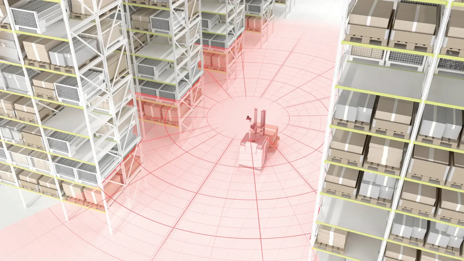 R2000 LiDAR ensures vehicle protection at transfer and bottleneck points R2000 LiDAR ensures vehicle protection at transfer and bottleneck points