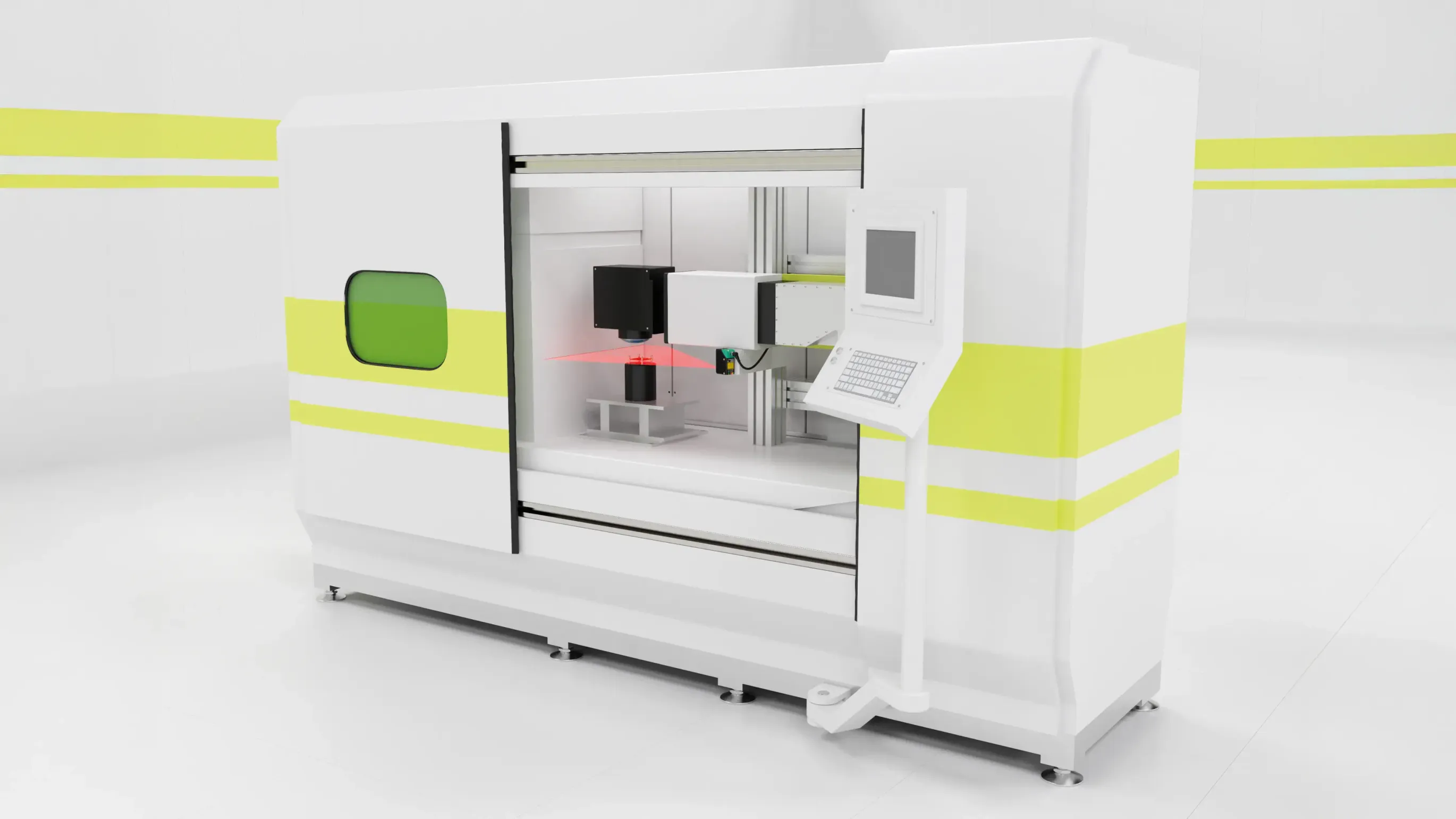 SmartRunner Detector in laser machine, industrial vision SmartRunner Detector in laser machine, industrial vision