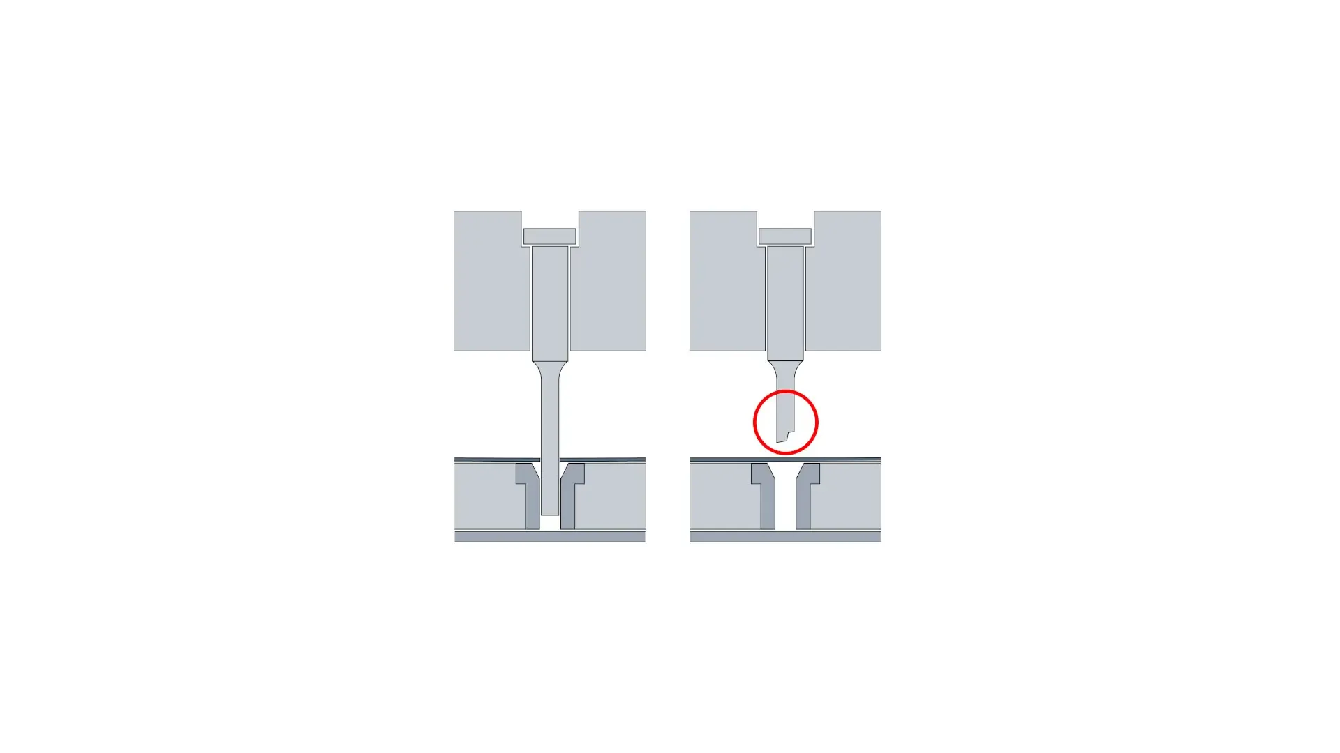 Fig. 1: industrial vision, vos ident sensor, broken punch detection, figure Fig. 1: industrial vision, vos ident sensor, broken punch detection, figure