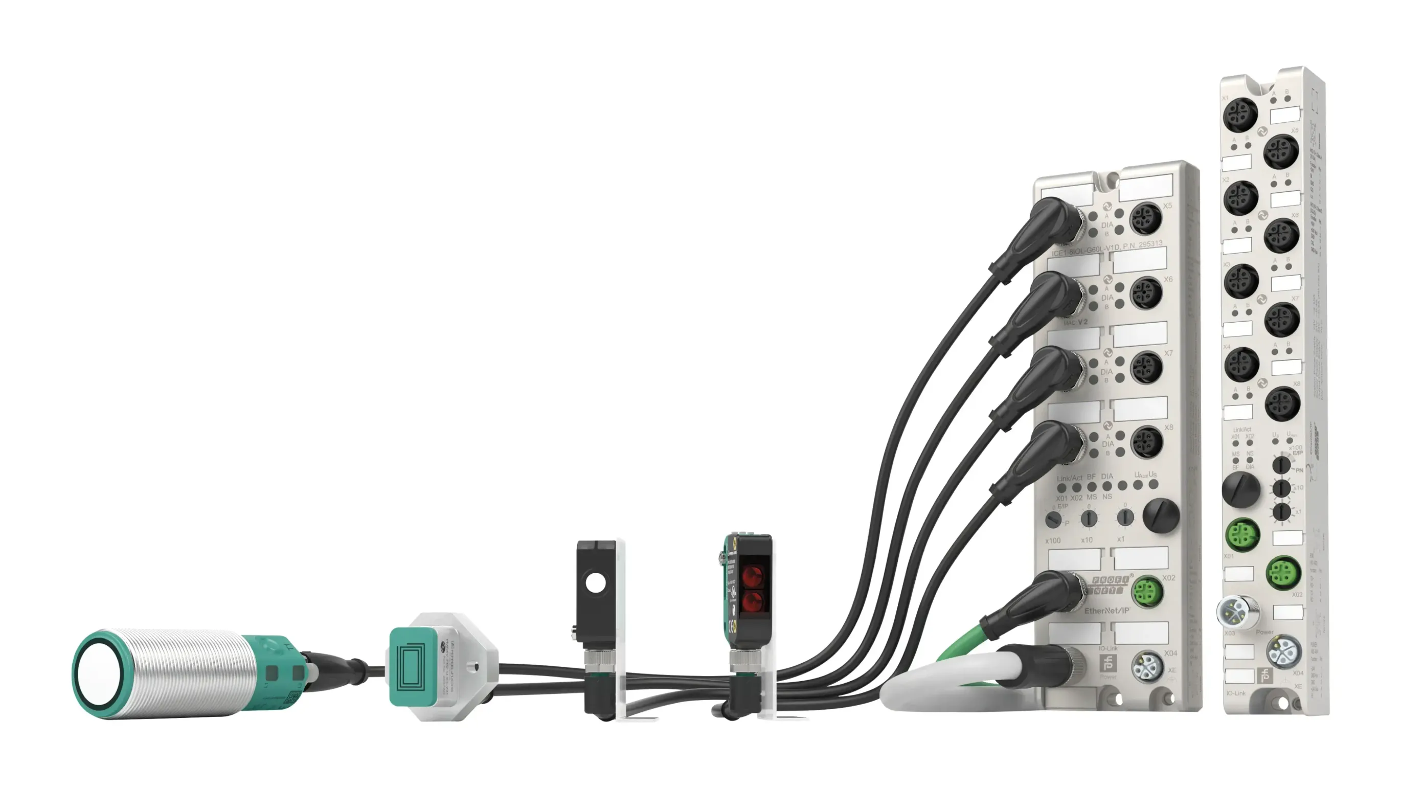 Ethernet IO Modules with IO-Link Master