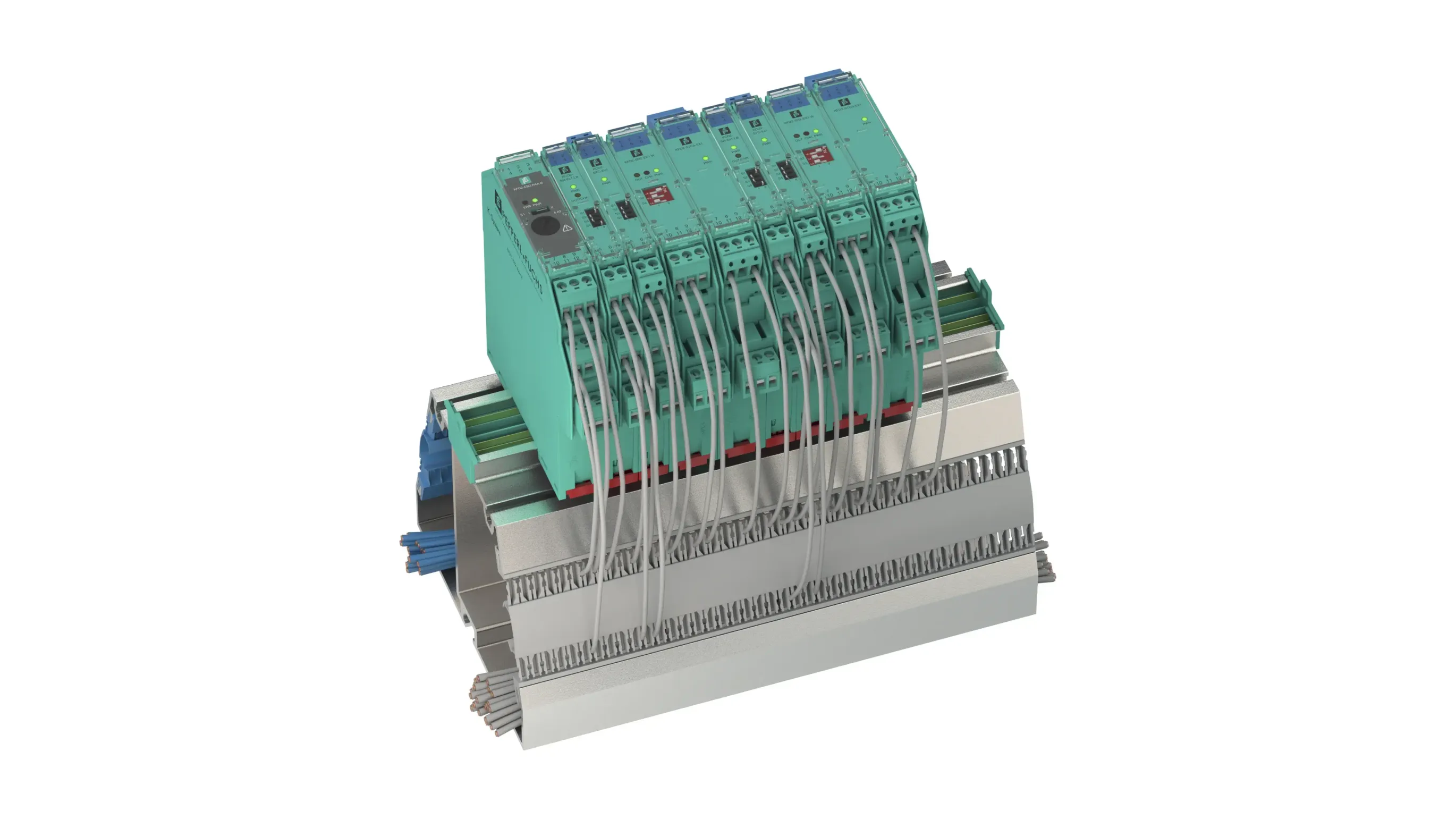 DIN rail of the K-DUCT series DIN rail of the K-DUCT series