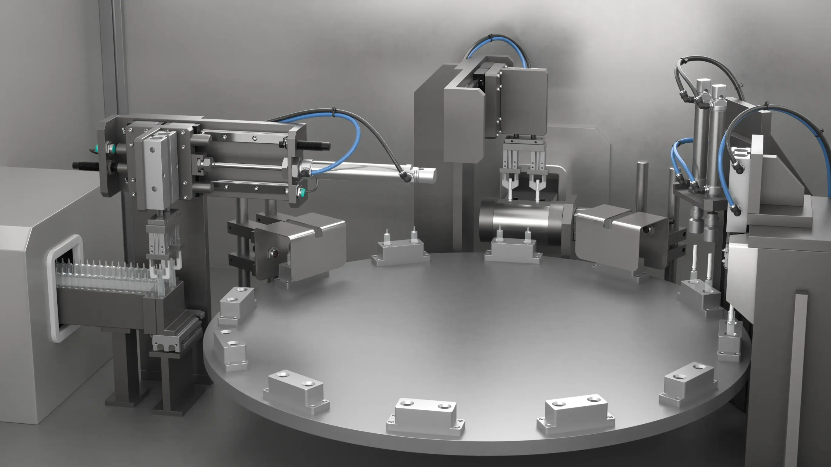 Inductive distance sensor with IO link in pick and place application Inductive distance sensor with IO link in pick and place application