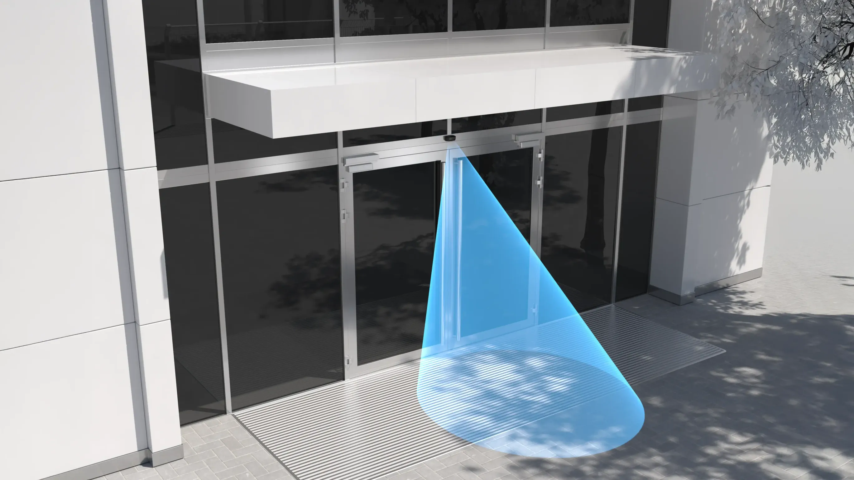 RaCon-D radar motion sensor optimized software with swing door suppression function, Pepperl+Fuchs RaCon-D radar motion sensor optimized software with swing door suppression function, Pepperl+Fuchs