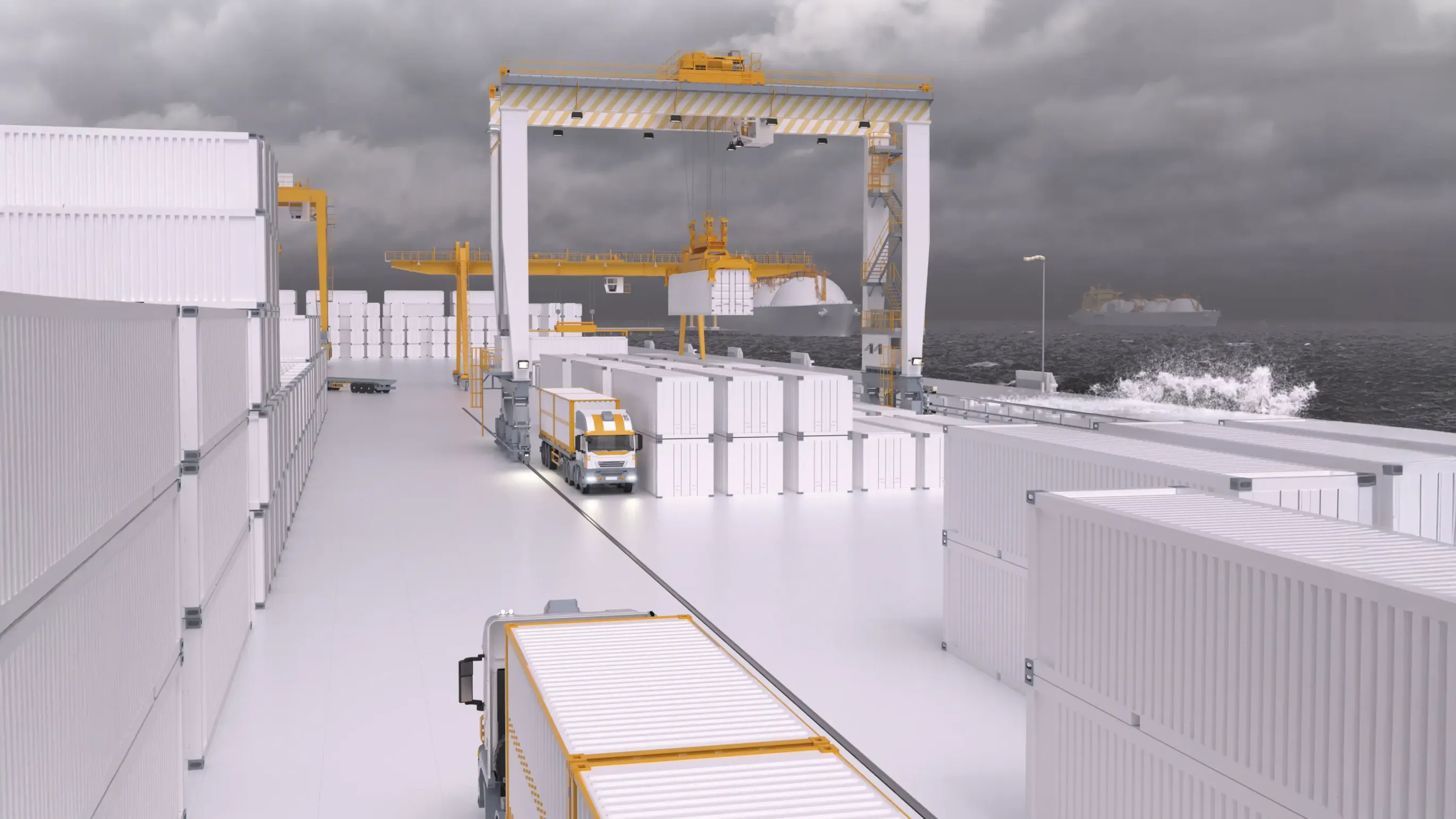 Position Encoding System (WCS) Tackles Positioning Tasks in Container Terminals