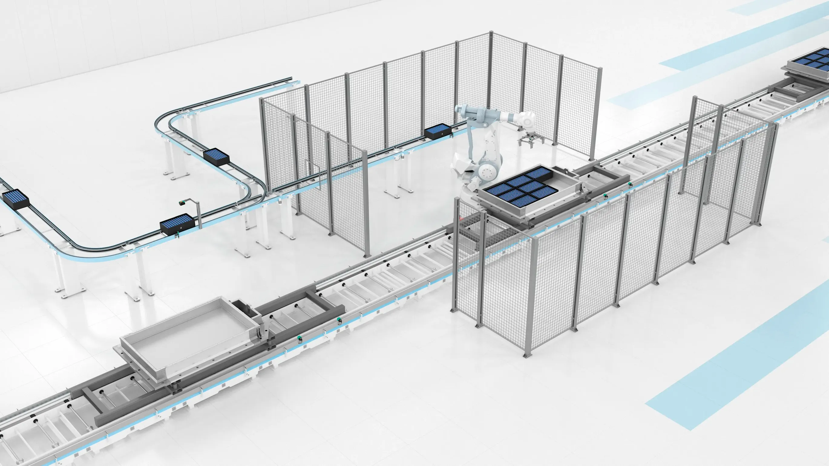 Optical Identification in Battery Production with VOS-I Universal Code Reader Optical Identification in Battery Production with VOS-I Universal Code Reader