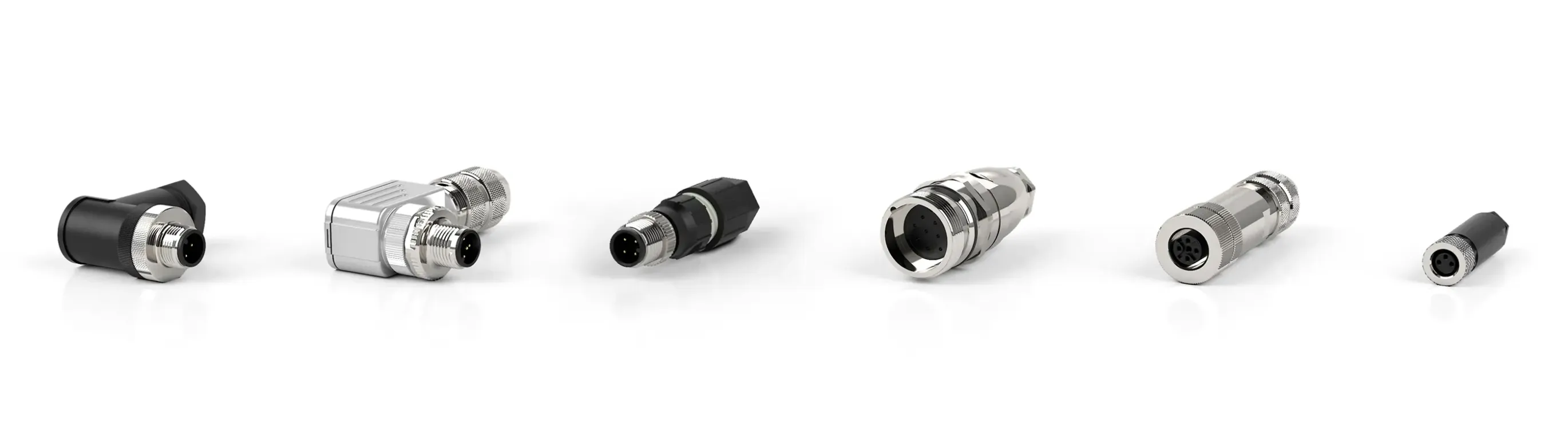 group of field-attachable connectors group of field-attachable connectors