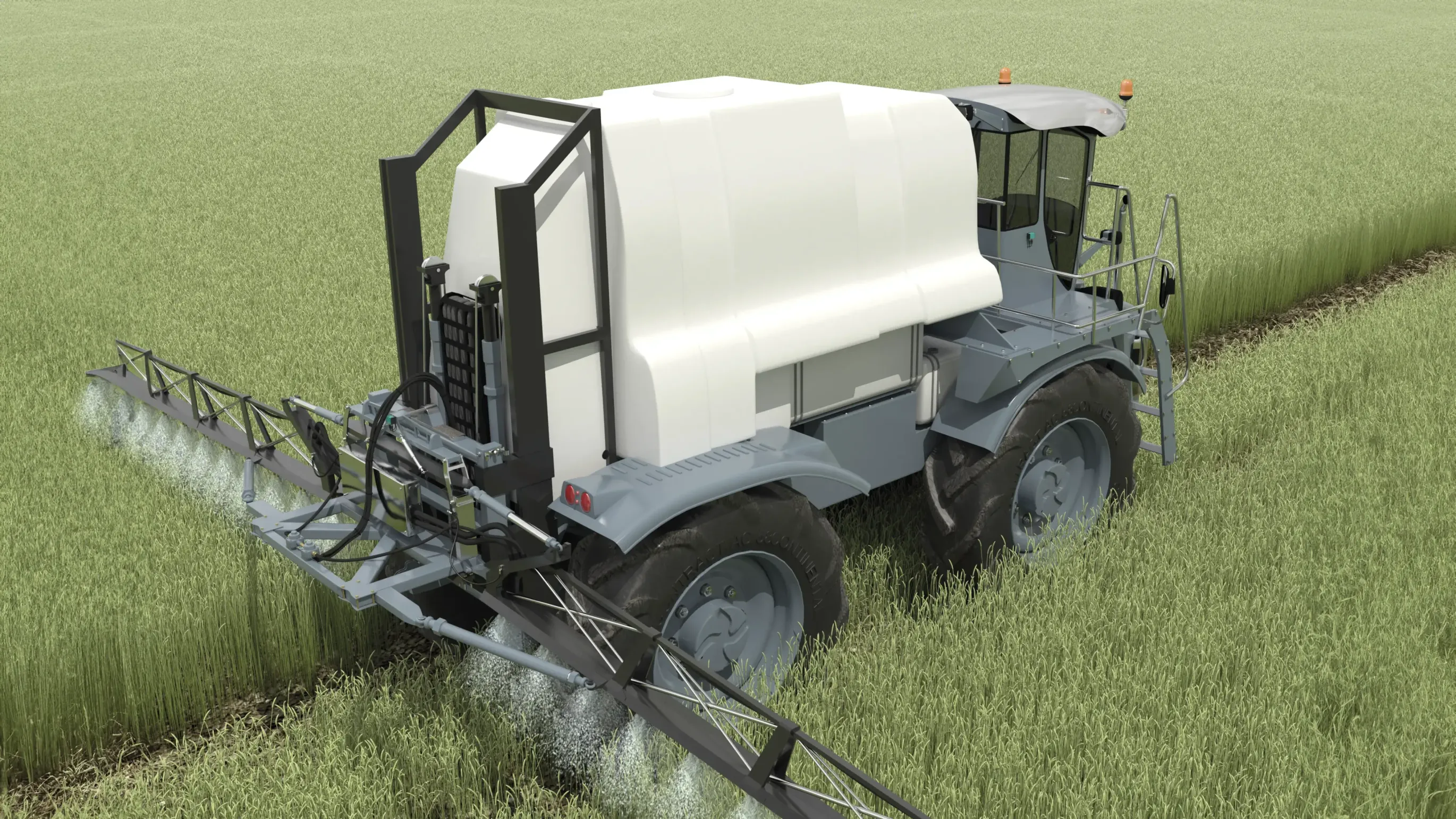 Optimal Distance between Ground and Spray Nozzle