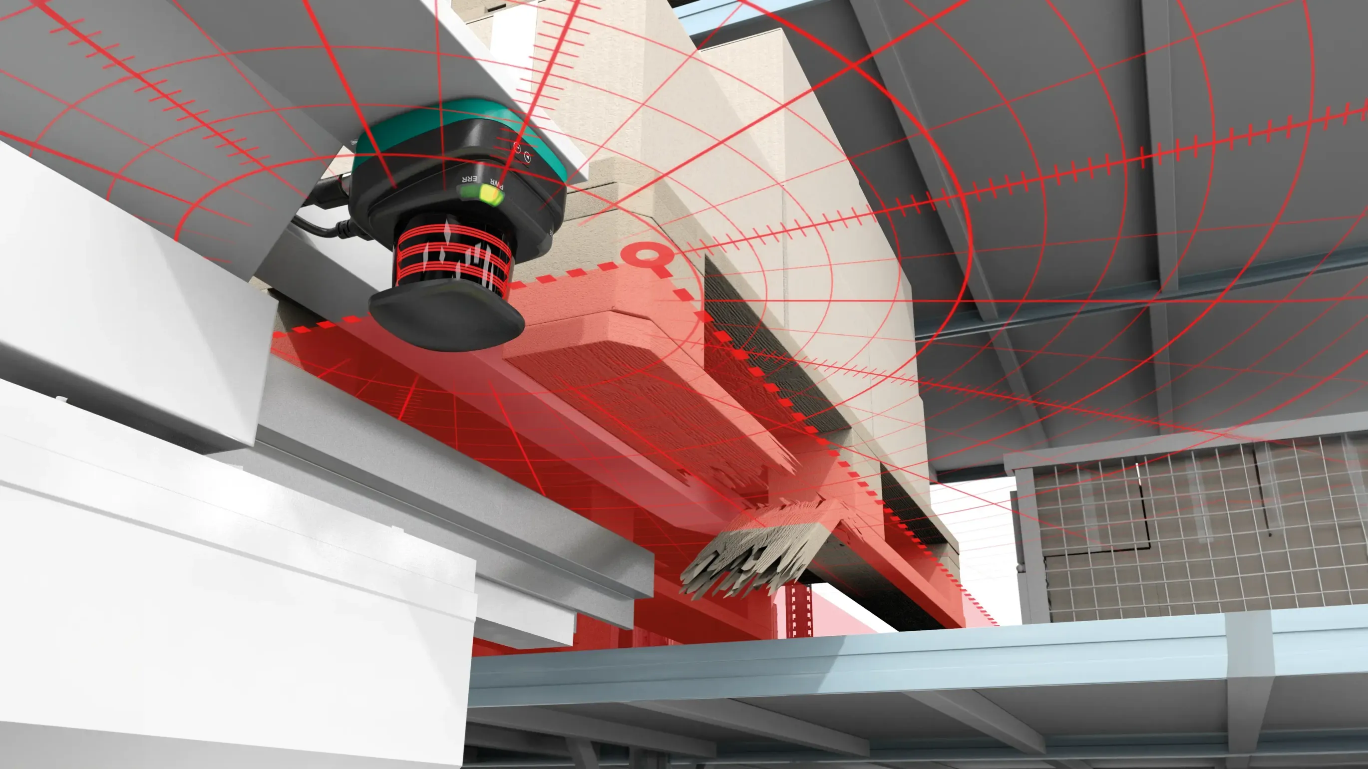 Precise Broken Pallet Detection in High Bay Warehouses