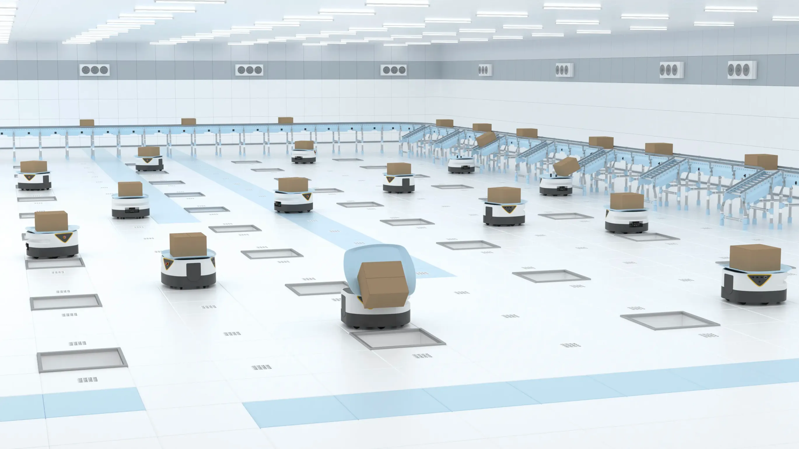 Real-Time Positioning Enables Quick Auto-Guided Transport Systems