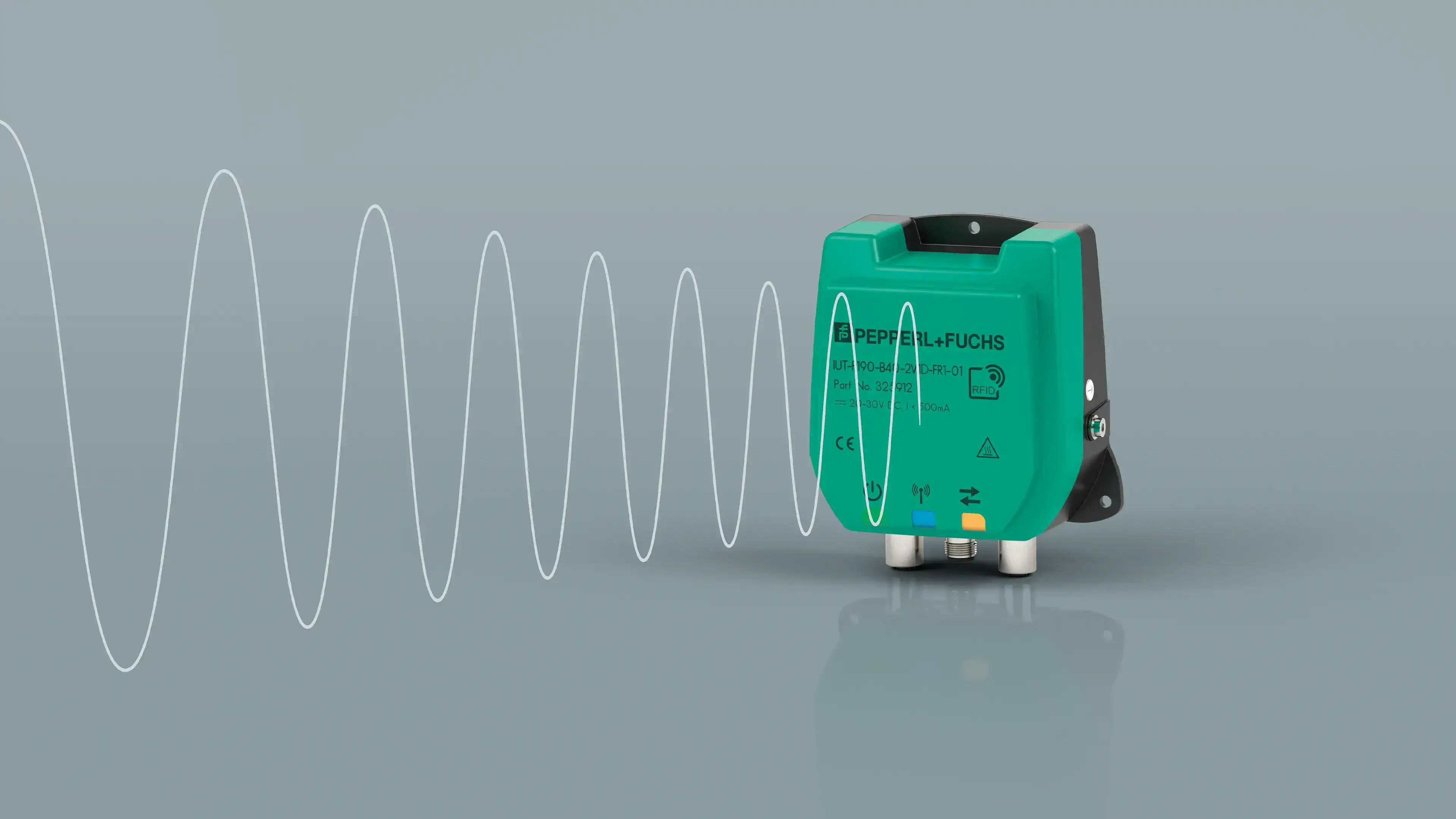 Visualiziation of radio wave and RFID read/write device