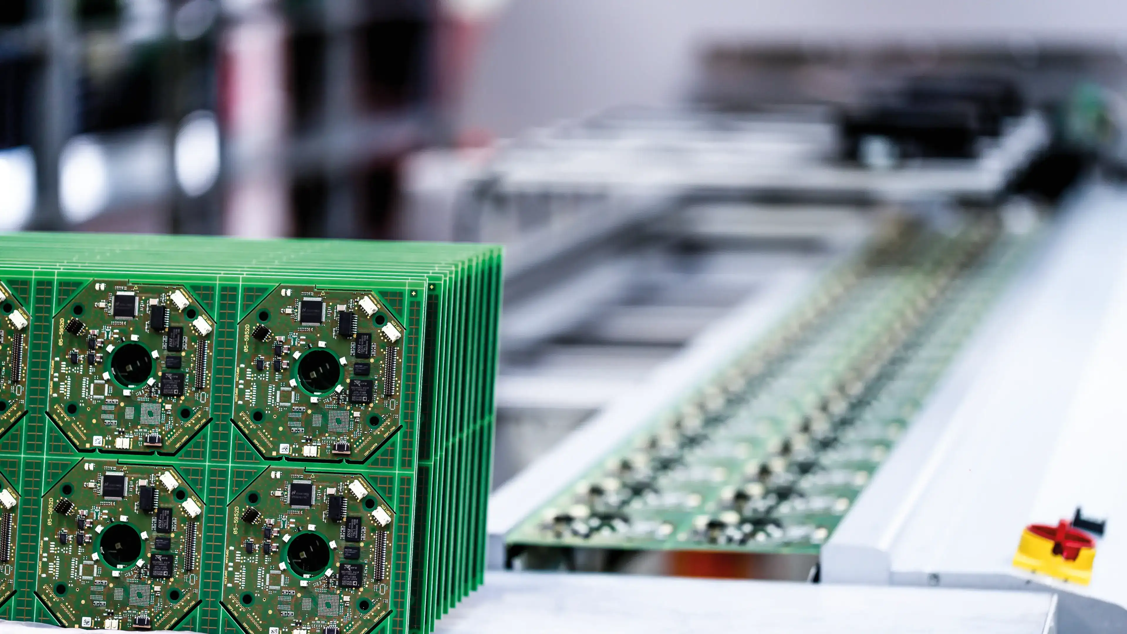 electronics industry key visual