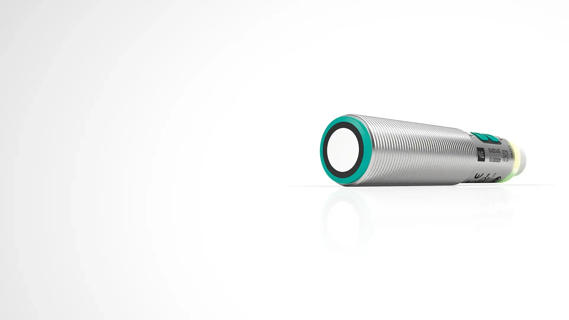 Ultrasonic sensor UC18GS with illuminated switching LED