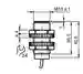 Dimensions: Inductive sensor NJ3-18GK-S1N