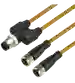 Produktbild: Y connection cable V1-G-OR0,3M-POC-T-V1-G