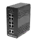Produktbild: Ethernet switch unmanaged PoE voltage-boost switch ICRL-U-10RJ45-PoE-B-DIN