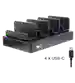 Produktbild: Docking station 4-WAY-DESKTOP-CHARGING-STATION