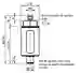 Dimensions: Sensor de vibración VIM62PL-E0G10-0ME-I420V14