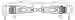 Dimensions: Connection cable V1-G-BK10M-PUR-U-V1-G