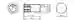 Dimensions: Sensor fotoeléctrico de barrera, unidireccional ARGOS-20M-LR-4m