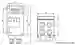 Abmessungen: AS-Interface Sensormodul VAA-4E-G4-ZE