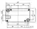 Dimensions: AS-Interface module mounting base U-G1FA