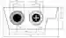 Dimensions: AS-Interface flat cable VAZ-FK-S-YE