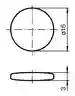 Dimensions: RFID Transponder IPC02-16